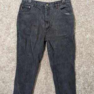 Vintage Bugle Boy Black Jeans 34x30